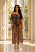 Leopard Sheer Night Dress